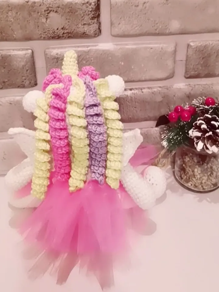 Crochet pattern Unicorn amigurumi crochet toy crochet pattern in english PDF file with detailed description and photo