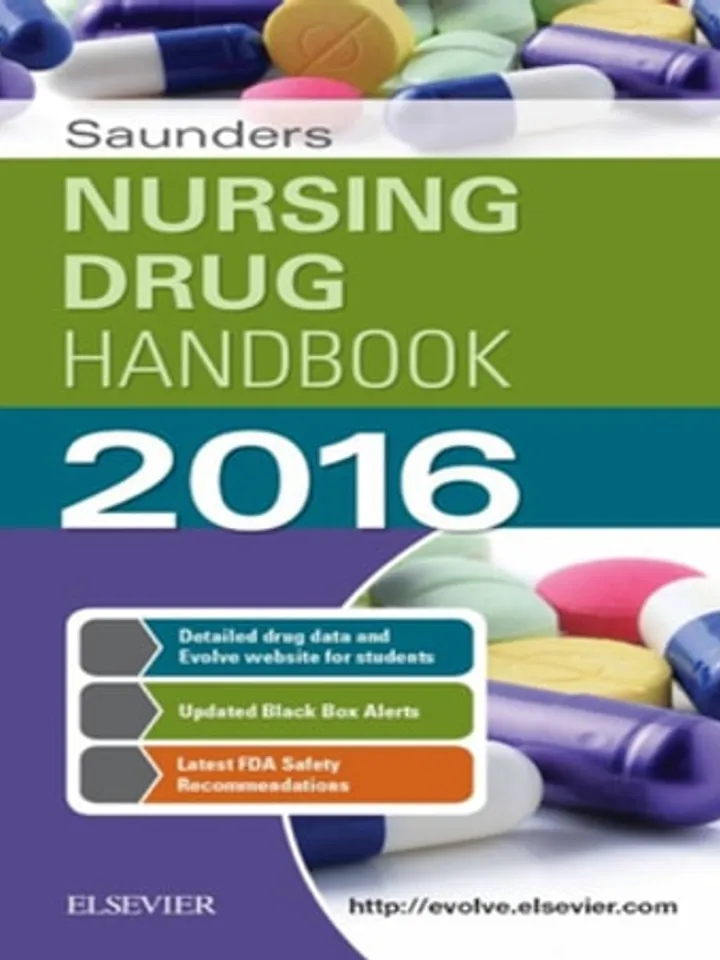 Saunders Nursing Drug Handbook 2016 Study Guide Digital Download Ebook PDF