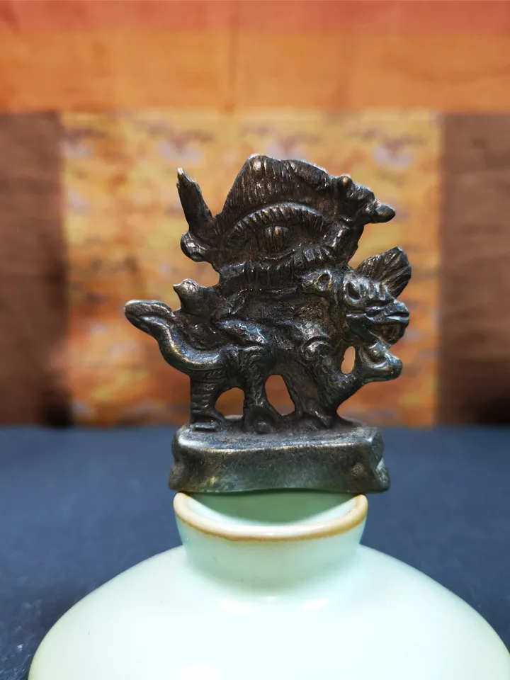 Gandhanra Acient Tibetan Buddha Statue Dorje Legpa,Vajra Sadhu