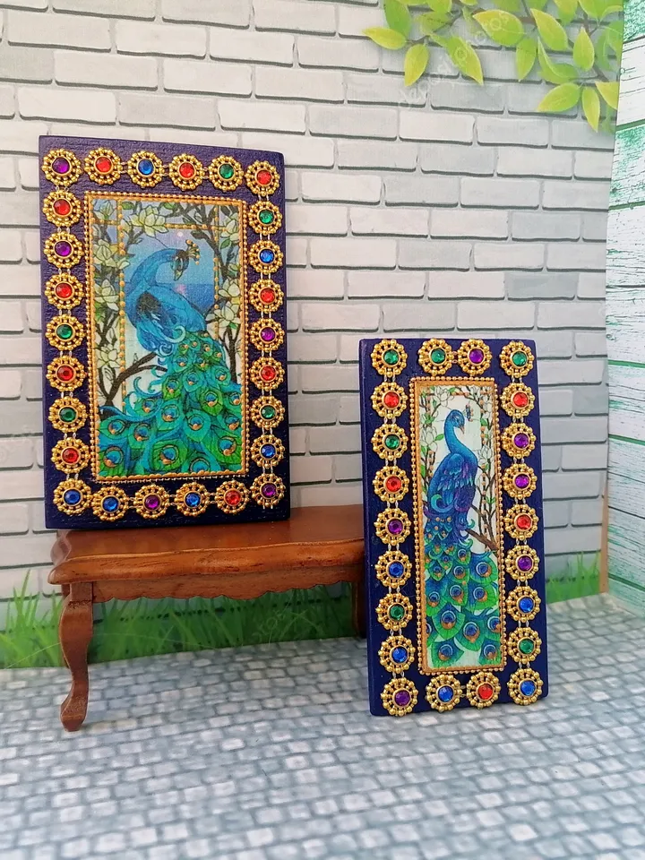 Panel for a dollhouse. Dollhouse.Handmade.