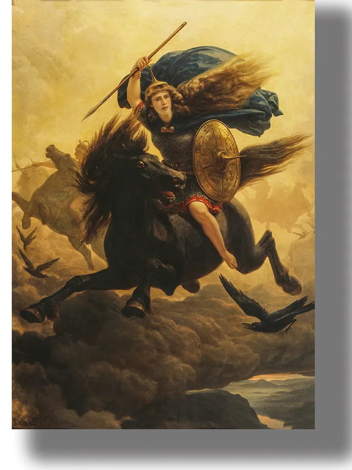 Heavenly maiden Valkyrie.