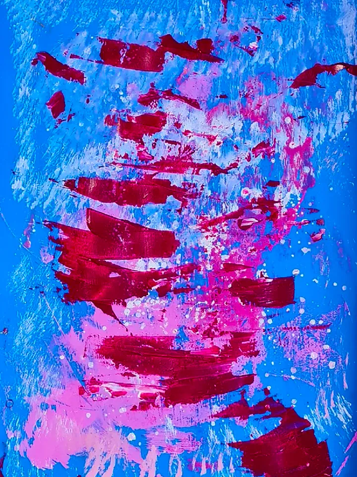 Abstract Lilac bush