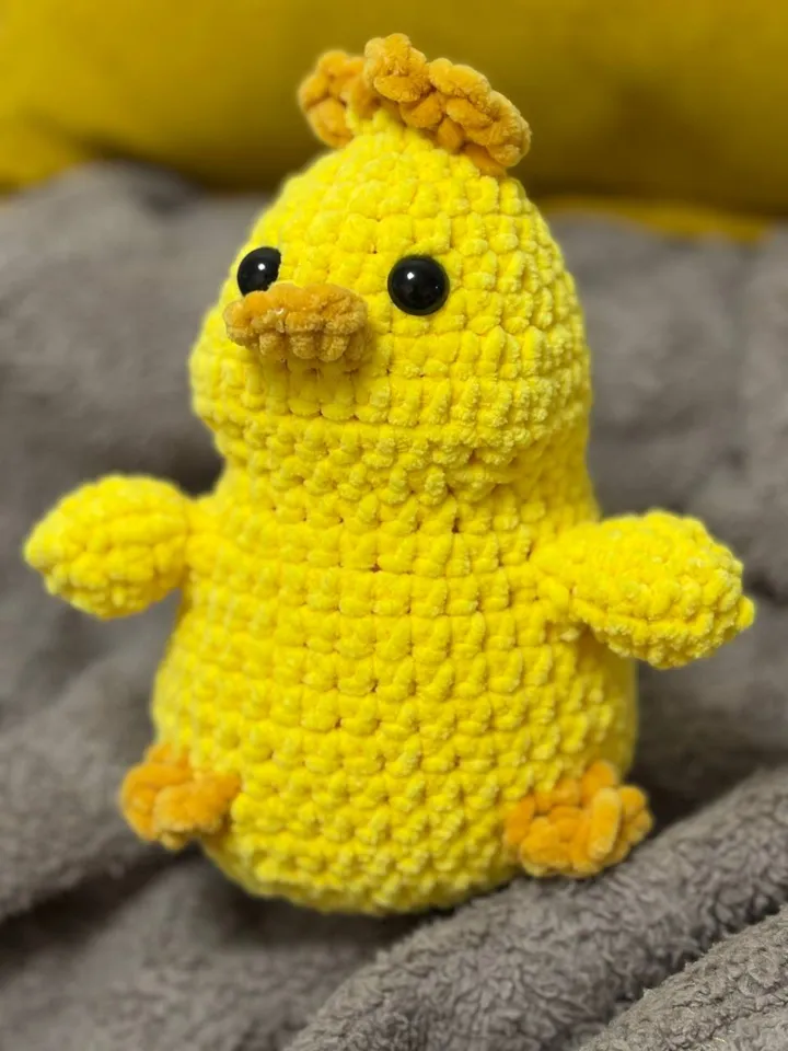 Handmade Crochet Chick Amigurumi