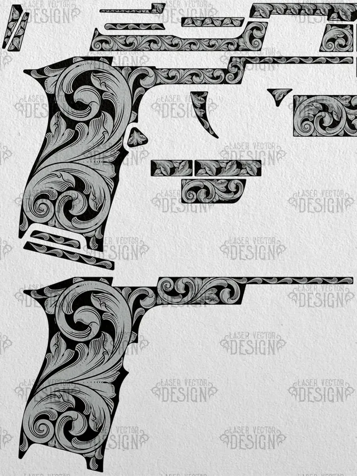 VECTOR DESIGN SIG Sauer P 365 California Compliant Scrollwork