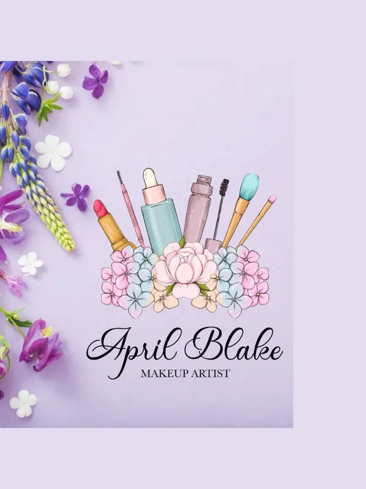 Beauty Salon Premade Logo Design, Beauty Logo, Girl Character Logo, Makeup Mua Artist Logo, Cartoon Logo, Make up Logo, Cosmetic Brush Logo