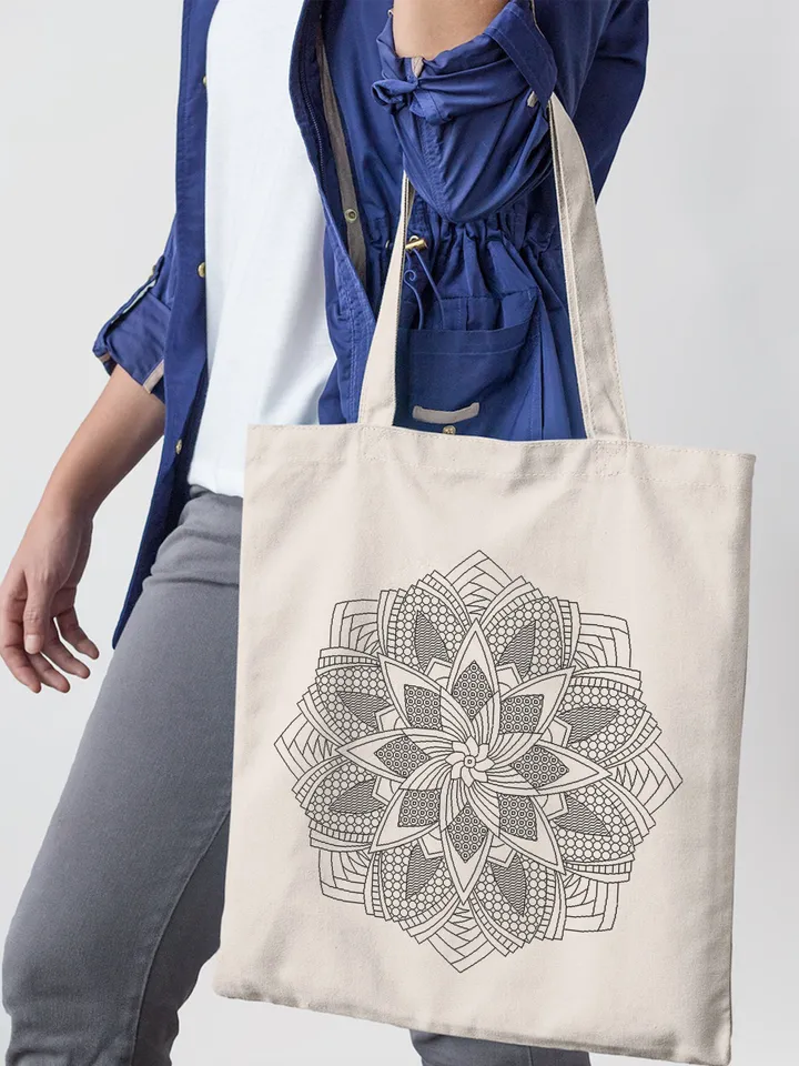 Floral mandala blackwork pattern PDF Blackwork mandala embroidery download PDF, Mandala cross stitch, Mandala ornament Backstitch chart #W10