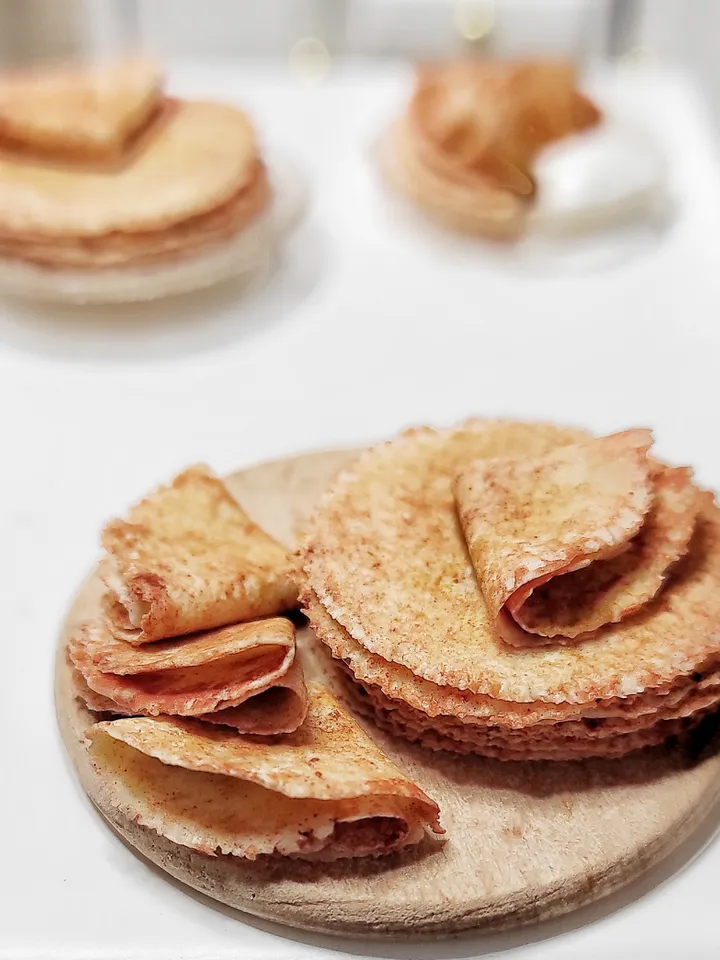 Pancakes for dolls - breakfast for dolls houses - Pancakes from polymer clay - pancakes in 1:12 scale