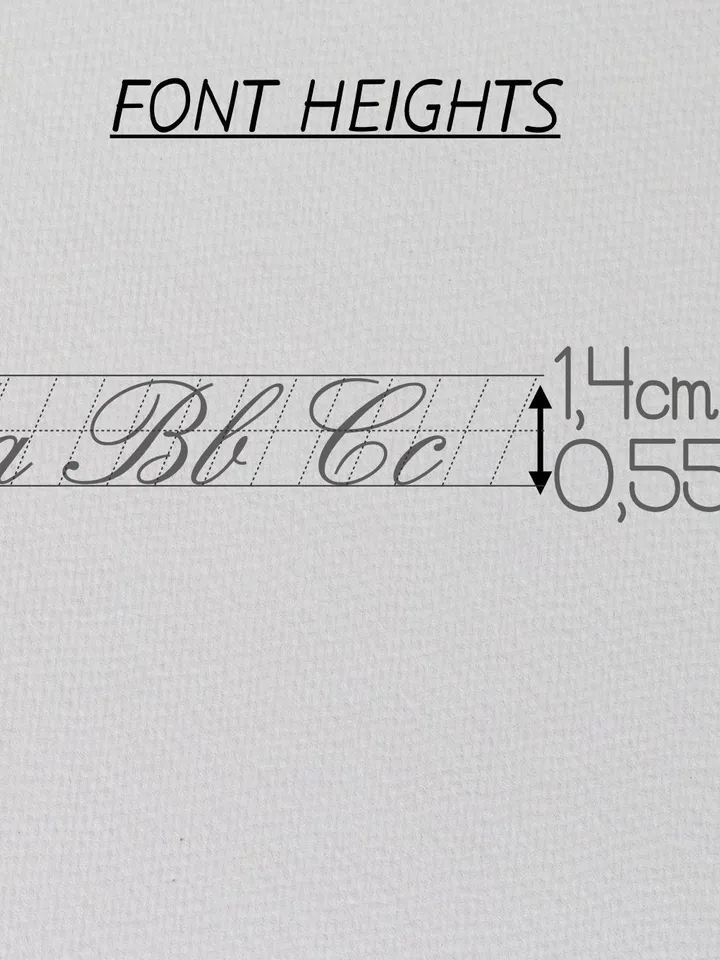 Calligraphy Worksheets, modern calligraphy, handlettering practice