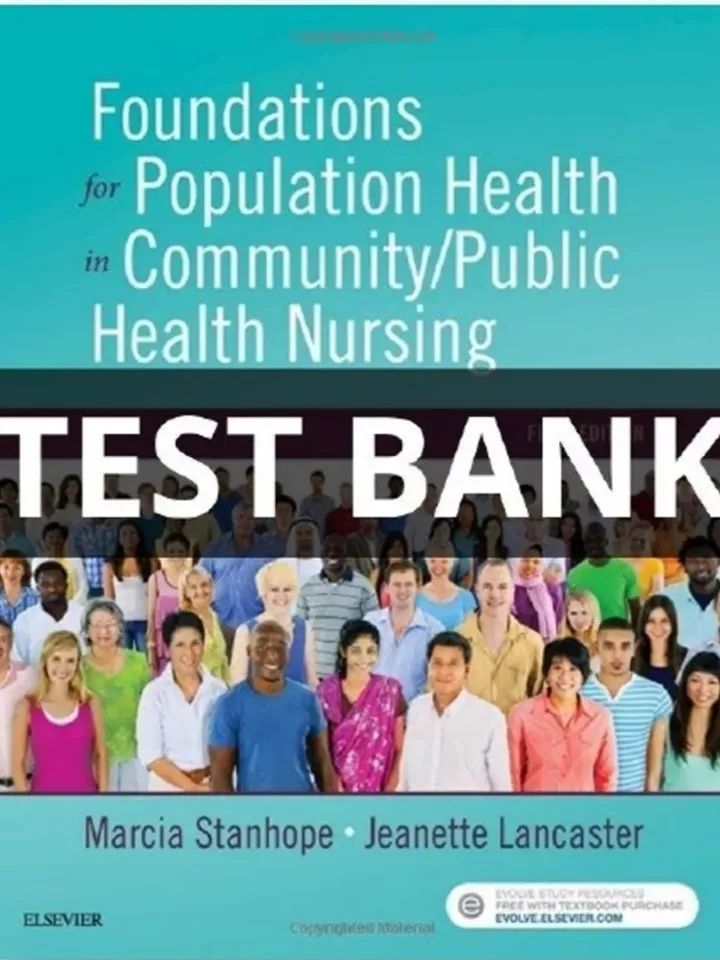 Test Bank Foundations for Population Health in Community Public Health 5th Ed