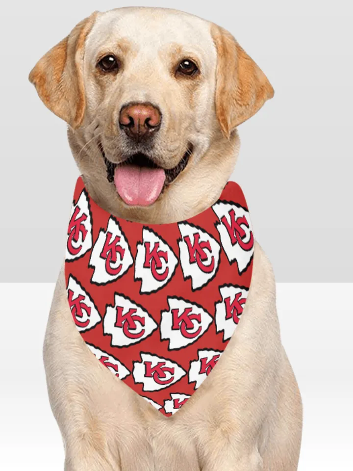 Kansas City Chiefs Pet Dog Bandana