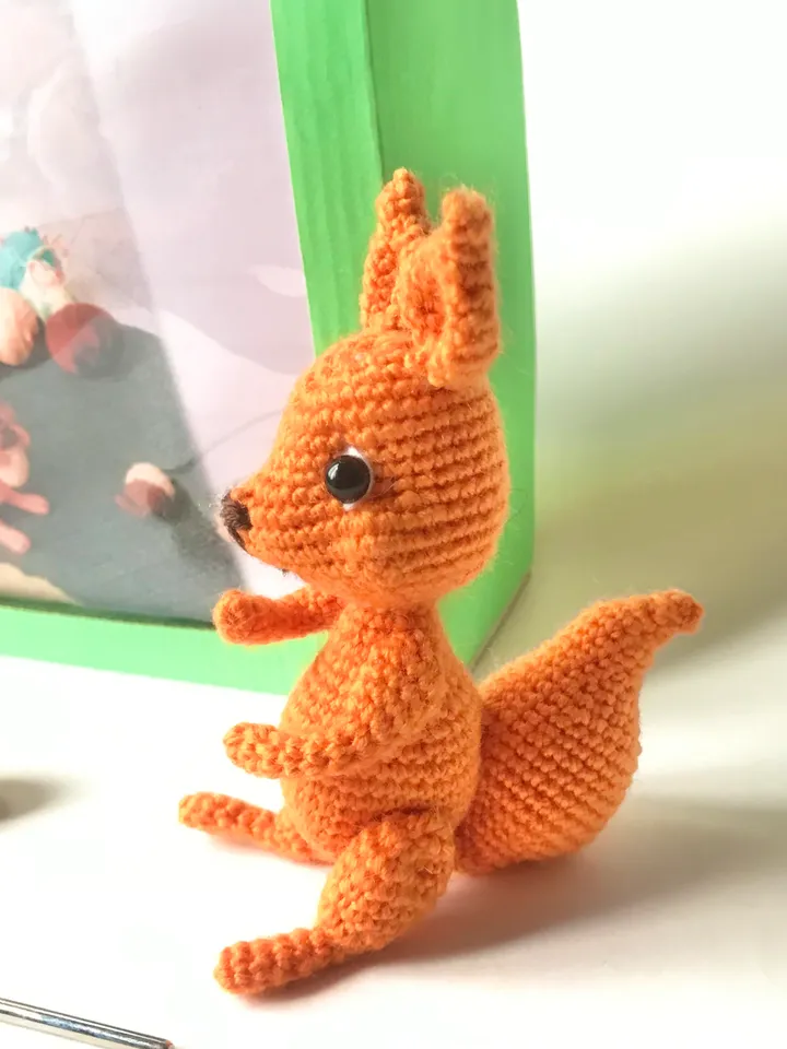 Crochet pattern Squirrel