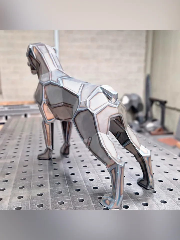Welding Project Plans Drawings Rottweiler (DXF, PDF)