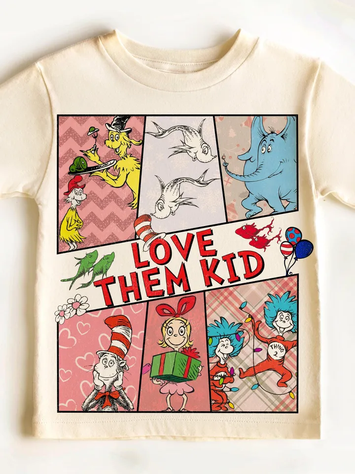 Read Across America Day png, One fish two fish, Dr.susse Png, Red fish blue fish, Reading Day png, Teacher gift png, Toddler seuss shirt png