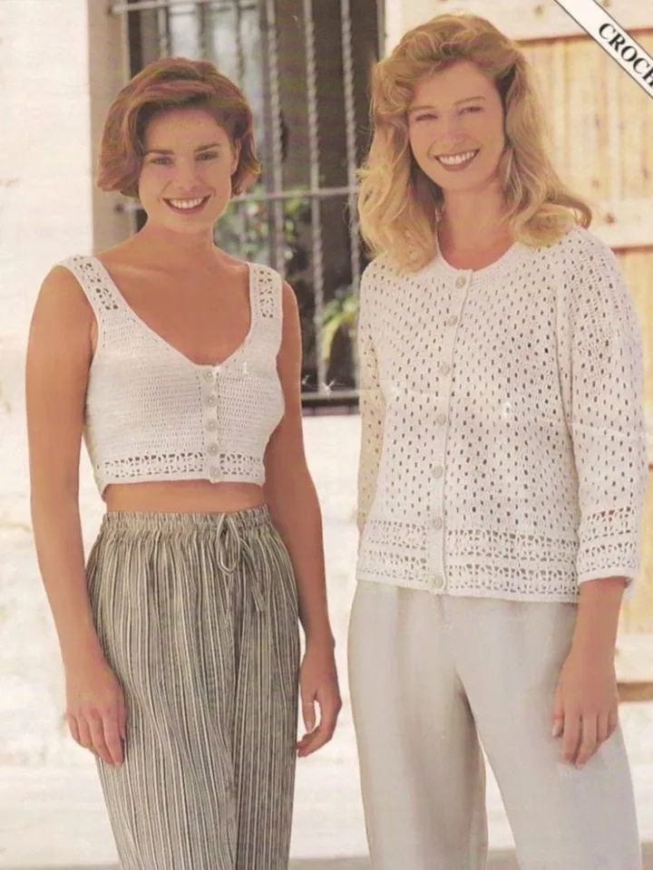 Cardigan crochet pattern, bra top crochet pattern , pdf