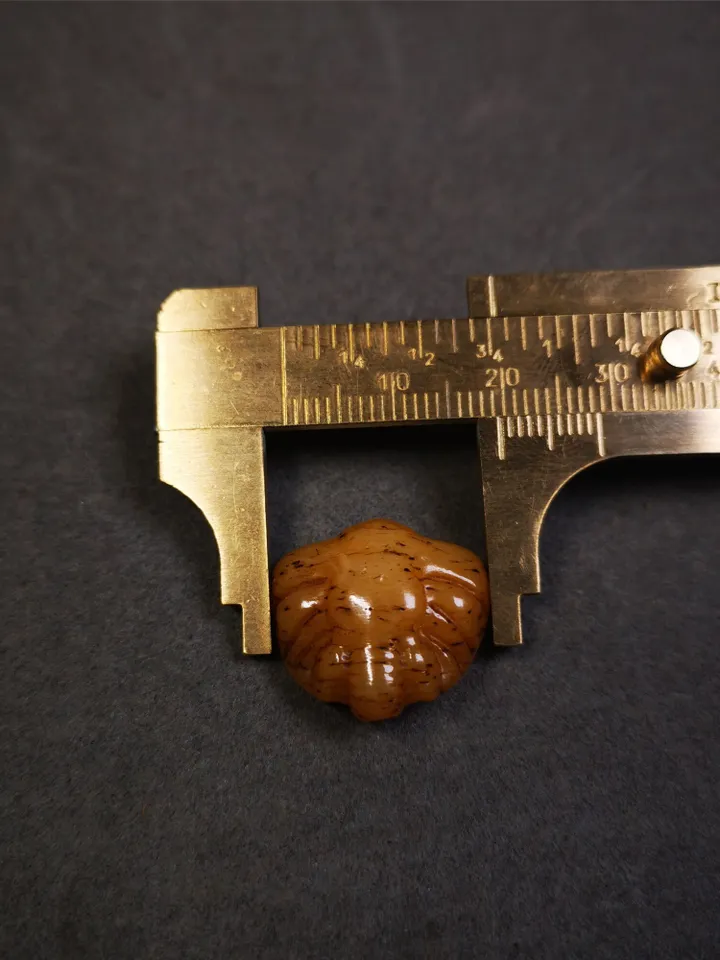 Gandhanra Tibetan Yak Bone Carved Scorpion Bead Pendant for Mala,Prayer Bead,Scorpion  Amulet