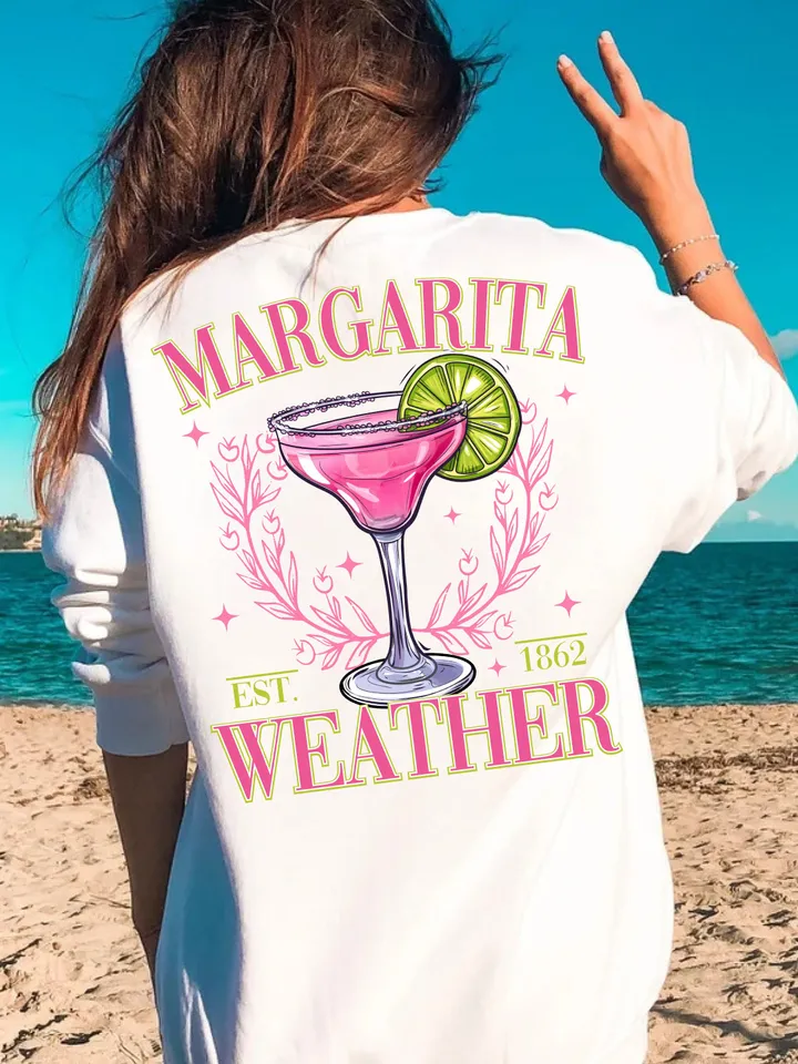 Margarita weather PNG, Digital Download, Sublimation, Sublimate, cocktail, drink, margarita, cinco de mayo, summer, trendy,social club