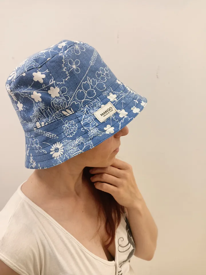 Linen bucket hat made of  linen and cotton. Adult size. Unisex, stylish accessory for walking, traveling, and beach. Urban style. Great addition to your style. A nice and necessary gift. Very lightweight, only 45 grams. A unique product, you won't find an
