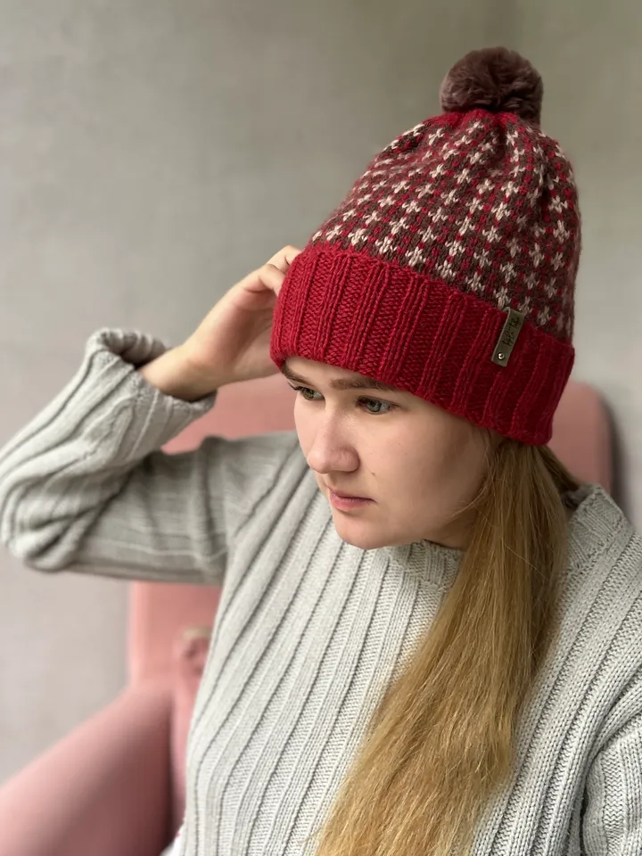 Knitting hat pattern/ Digital download