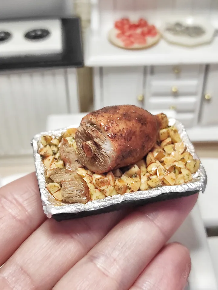 Small food, micro, miniature, food for dolls, scale 1 6, dollhouse, mini food, dollhouse miniature, meat for dolls