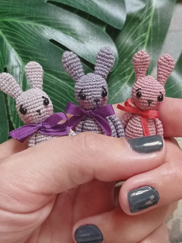 Crochet bunny toy pattern. English Pattern. Little bunny toy pattern. DIY cute bunny. Crochet rabbit pattern