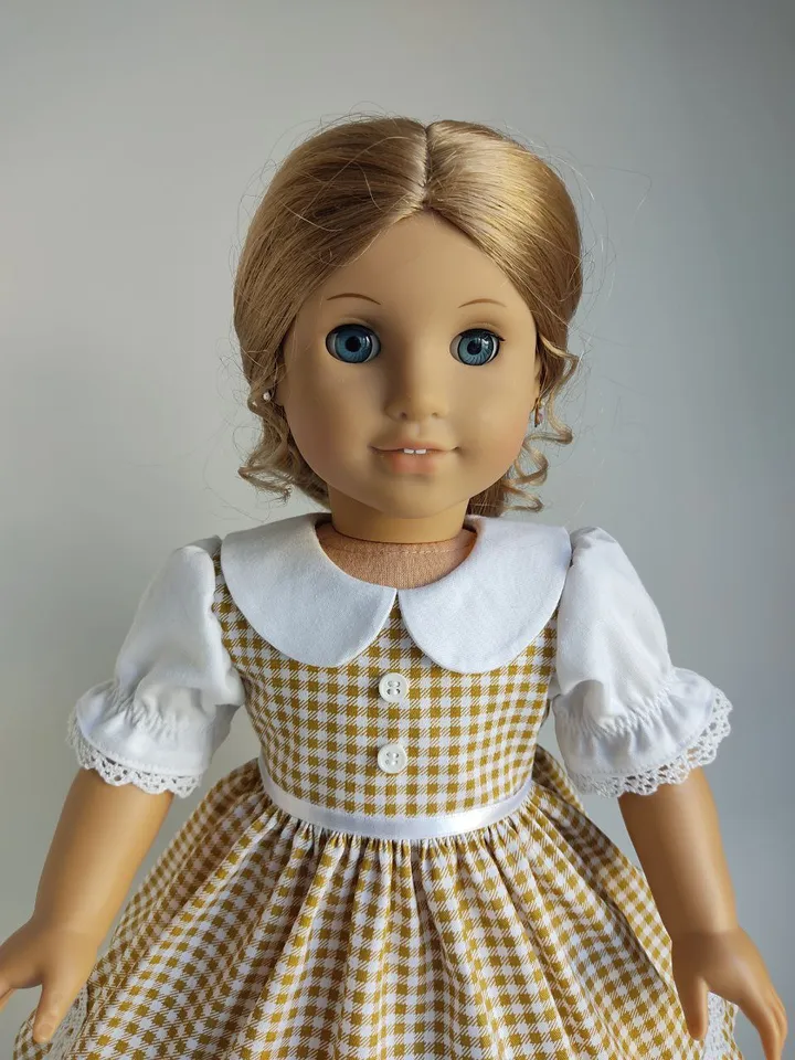 PDF sewing pattern for American Girl dolls.
