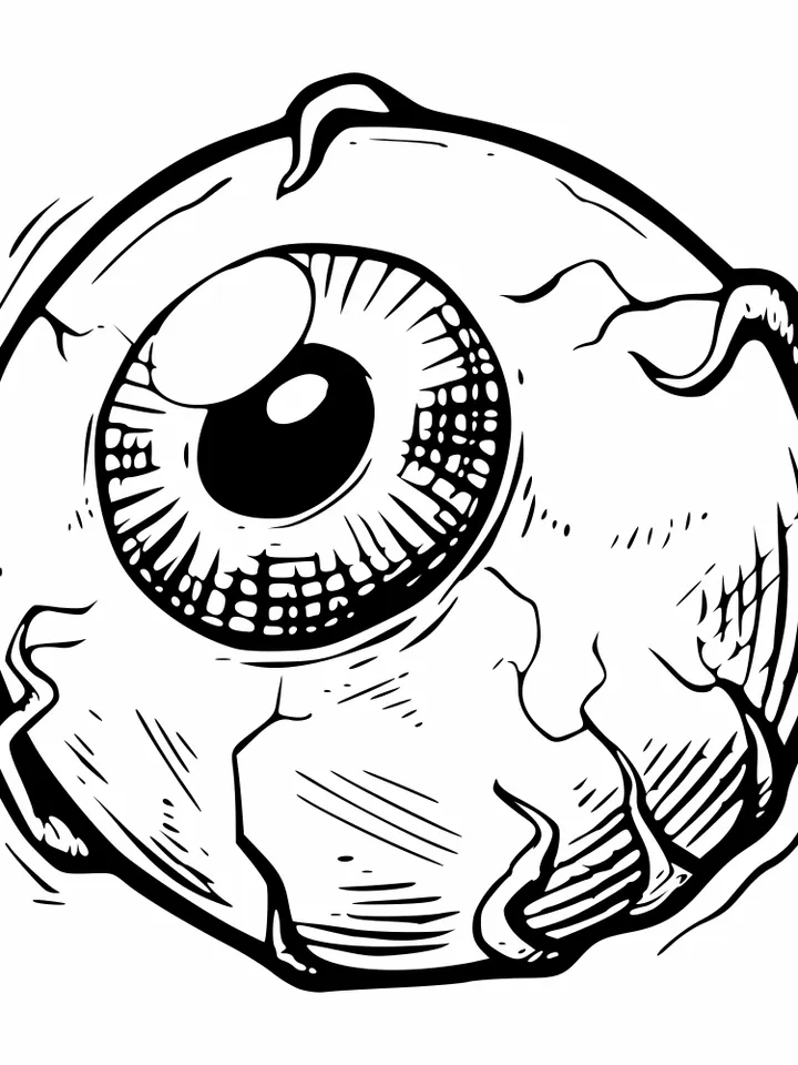 Eyeball svg, Human Eye svg, Monster Eyeballs svg, Spooky eye Ball SVG, Eyeball cricut file, Halloween SVG, Mystical Eyes