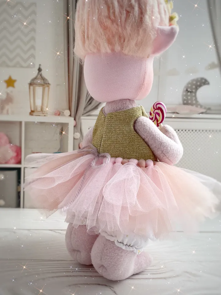 Rag doll pattern. DIY doll tutorial. Troll doll.