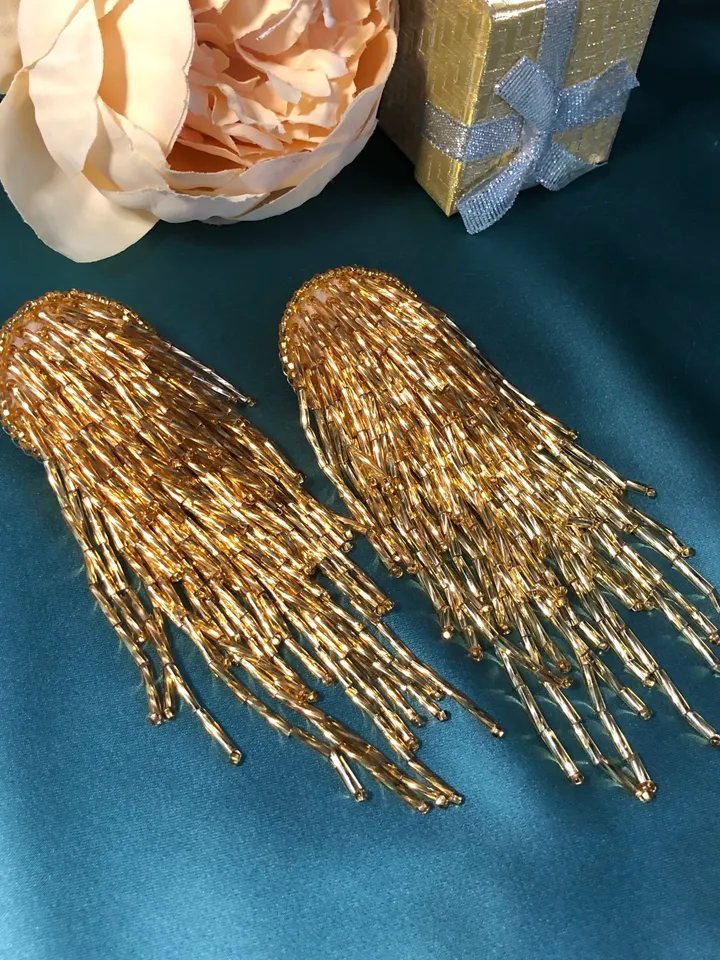 Waterfall Beaded Earrings