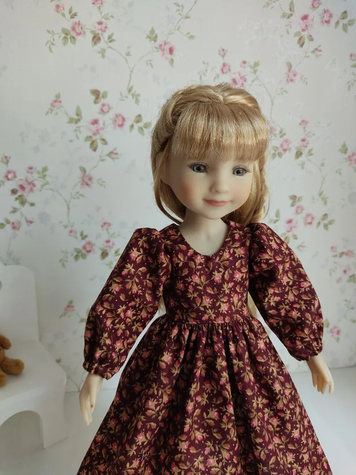 PDF sewing pattern for Ruby Red Fashion friends dolls.