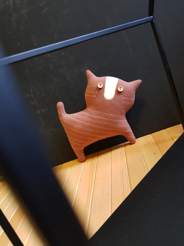 Cat Sewing pattern PDF, digital tutorial in english, diy stuffed animal