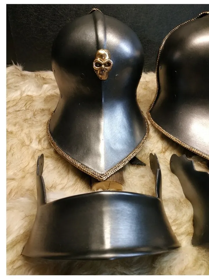 Witcher cosplay costume larp armor temerian armor - temerian helmet - wild hunt