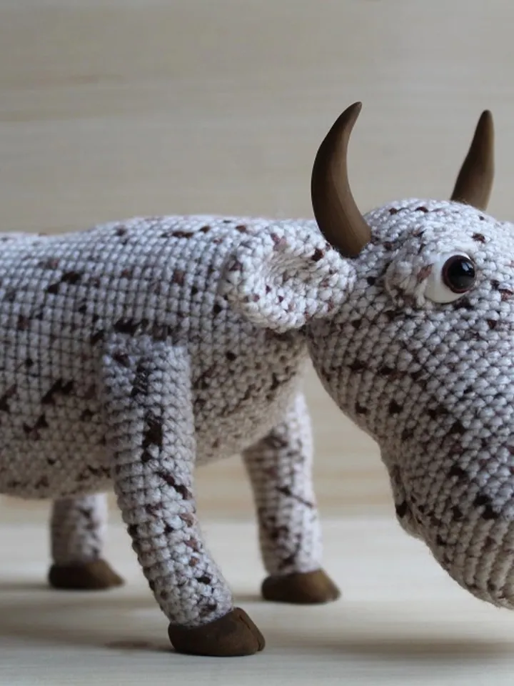 Crochet pattern Bull (Ox) - digital pattern PDF