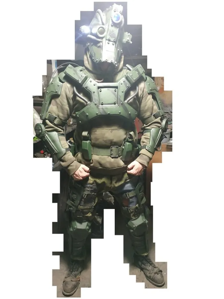 Warhammer 40k - cosplay armor vindicator - Techno soldier - exoskeleton cosplay