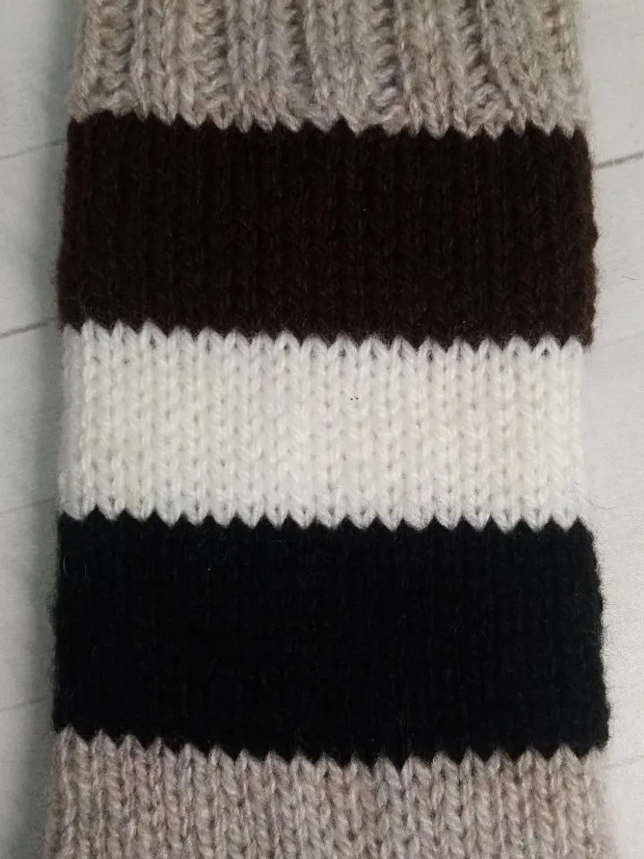 Warming Knee Socks Knitted Handmade
