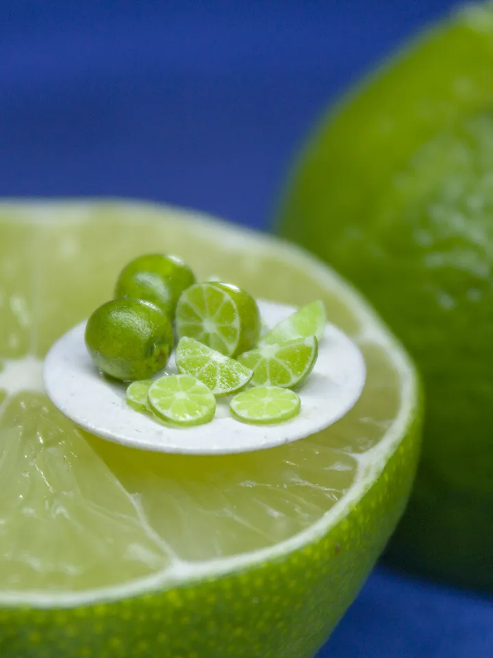 TUTORIAL Miniature lime cane with polymer clay