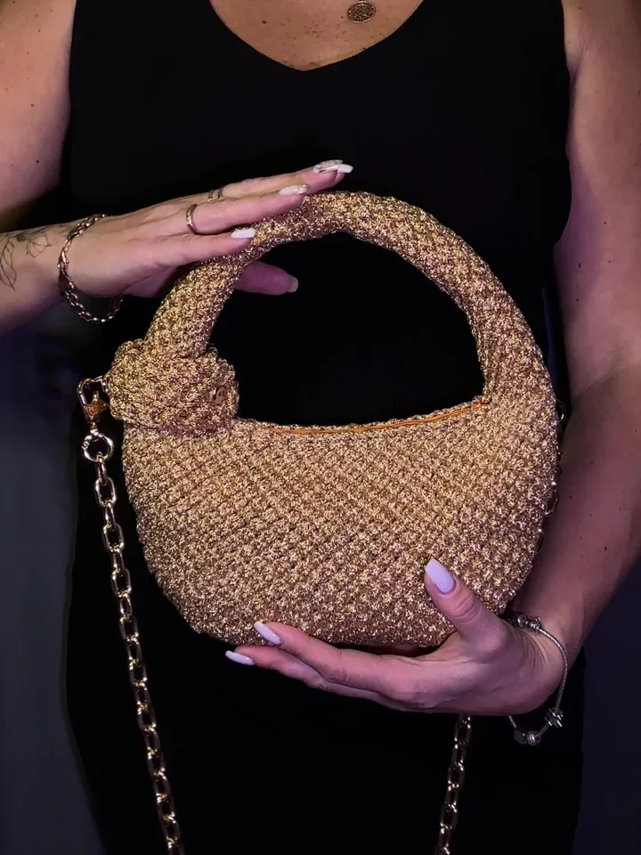 Crochet pattern hobo handbag PDF digital instant download and video tutorial, small purse, shoulder mini bag, top handle, eco friendly shopp