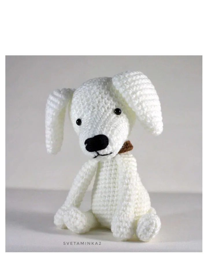 Crochet Dog Pattern. Crochet Puppy Pattern. Amigurumi. Digital Download. PDF.