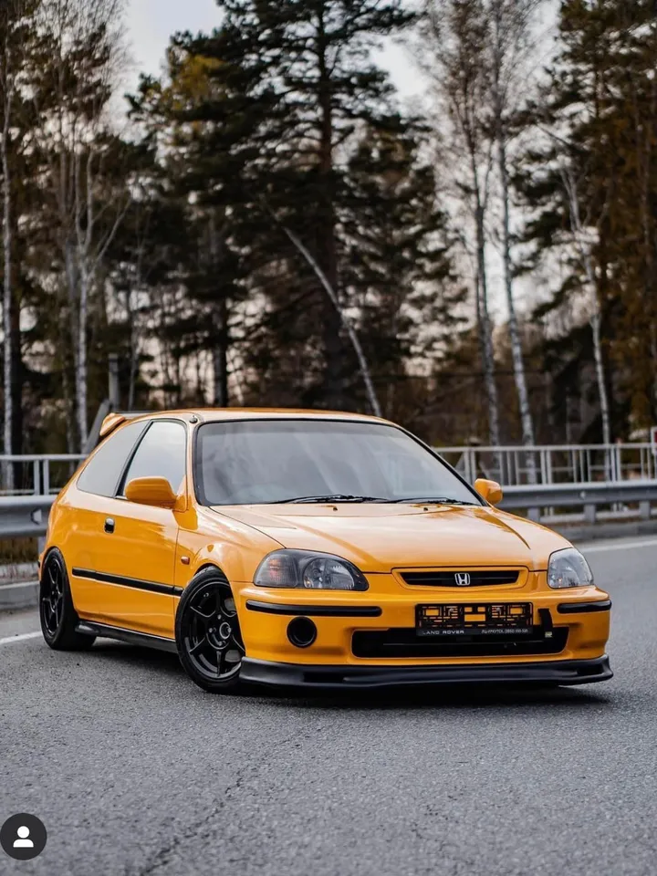 Front Lip Spoon JDM look for Honda Civic Ek Ej 96-98 urethane