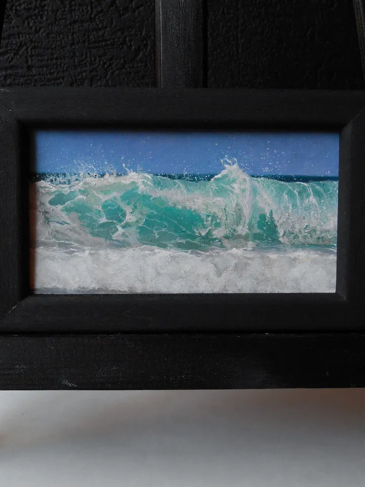 Wave painting 2'x4'