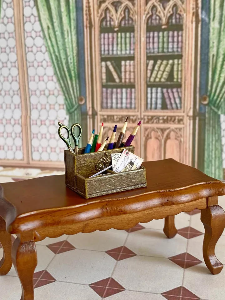 Doll set for desktop. 1:12