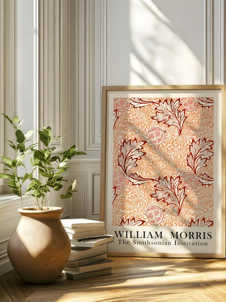 William Morris Wall Art, Vintage Botanical Print, Floral Poster Arts Decor, Digital Download, William Morris Print Digital Download 012