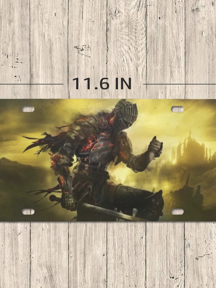 Dark Souls License Plate