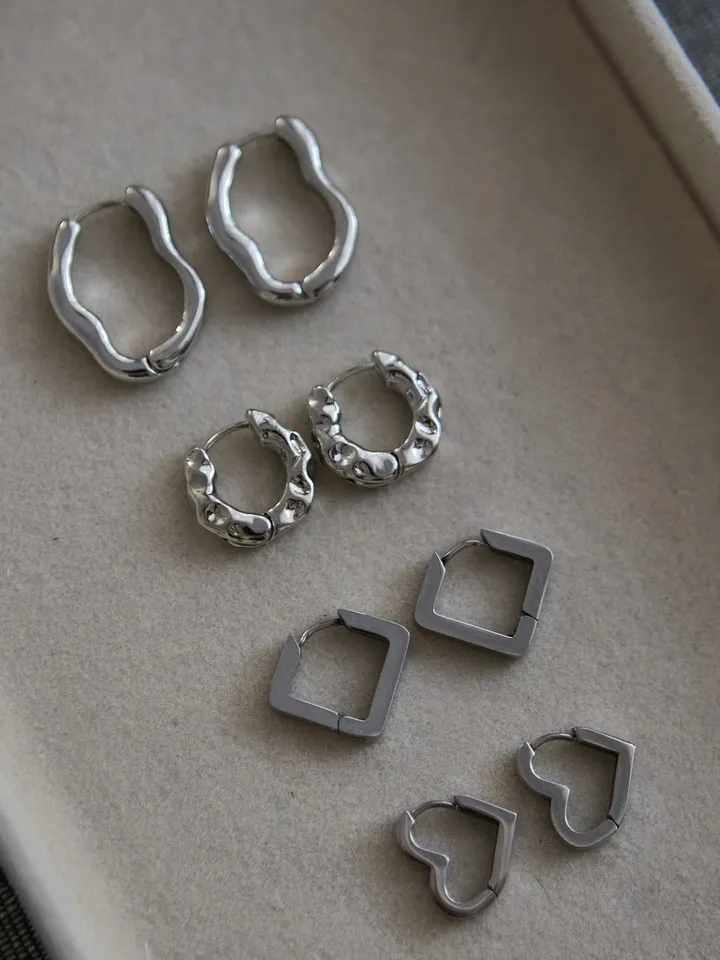 surgical steel earrings