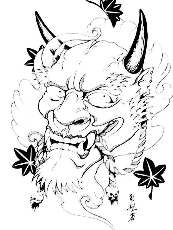 Jack Mosher Hannya Masks