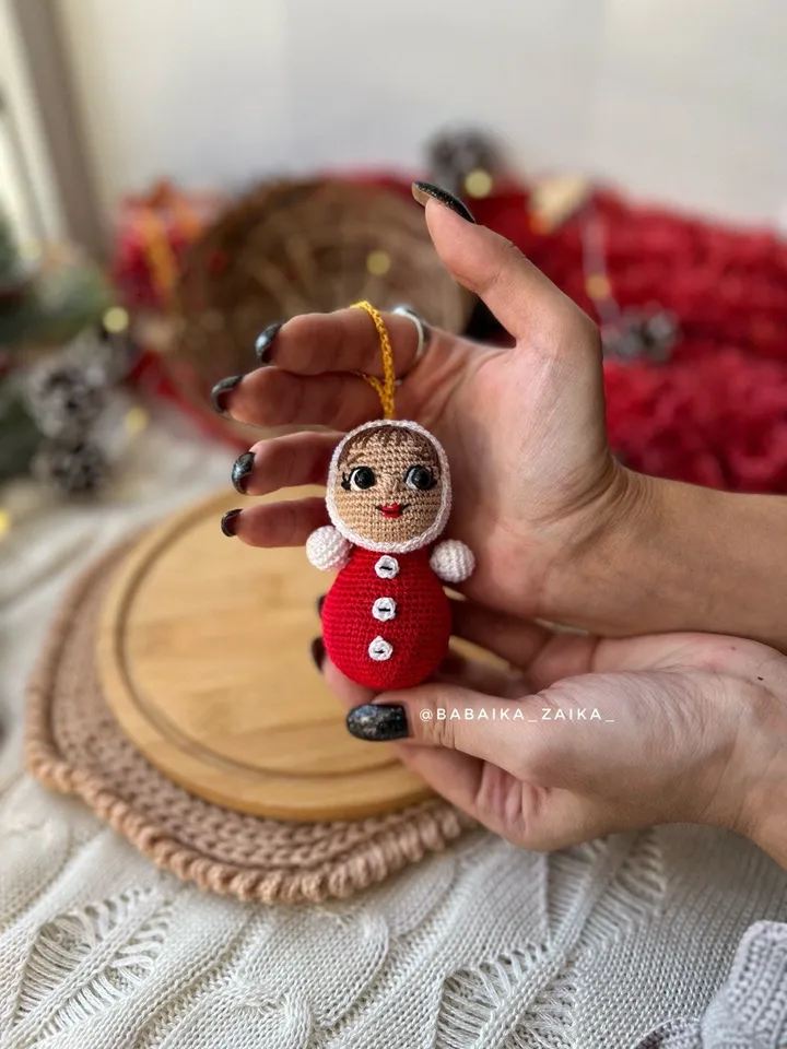 PDF Crochet Christmas Tree toys SET: Rocket Horse, Drum, Rocket elephant, Flashlight, Nevalyashka Doll, Christmas Amigurumi Pattern Decor