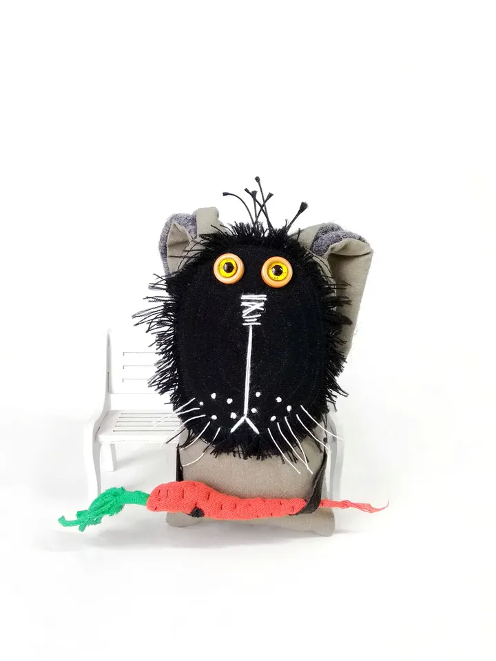 Unique Handmade Textile Art Bunnies - Charming One-of-a-Kind Creations. Handcrafted Interior Toys. Shop Our Collection of Eerie and Whimsical Dolls. FREE SHIPPING!