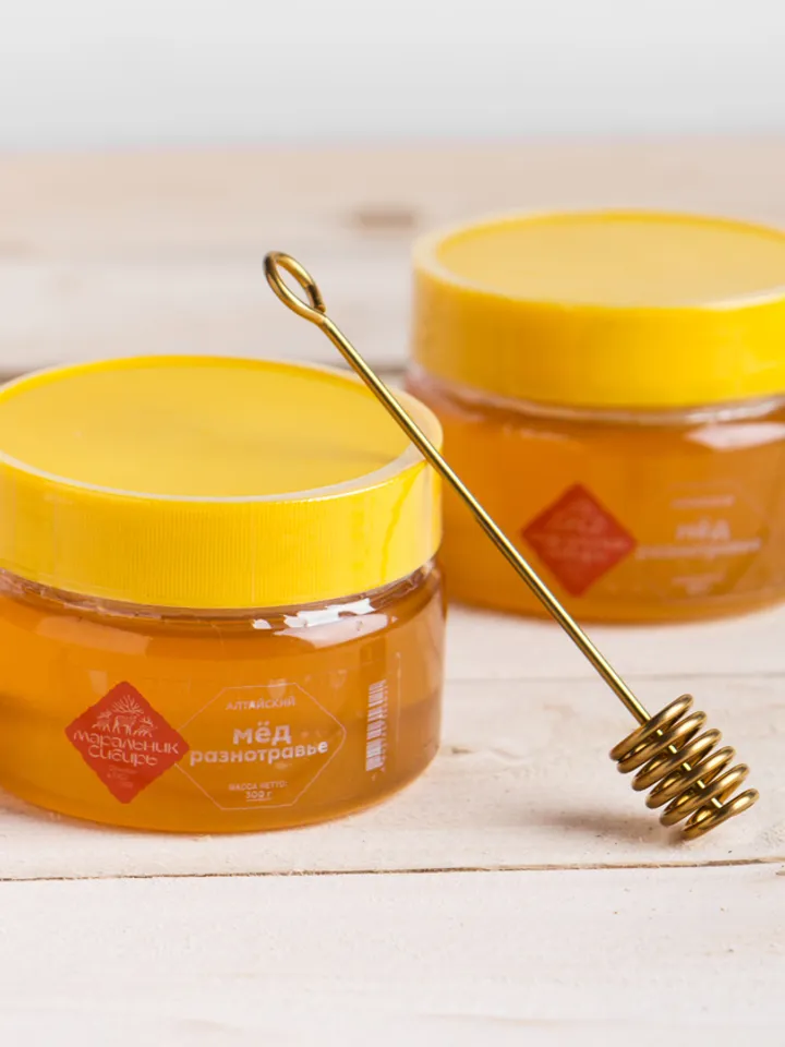 Altai honey, motley grass, 300gr.(10.58 oz)