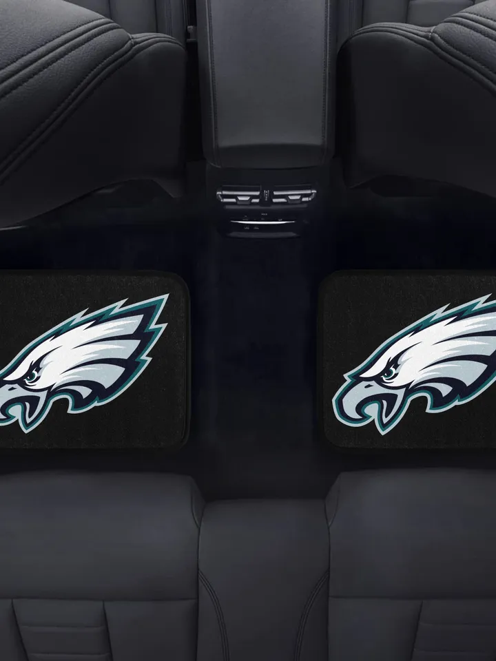 Philadelphia Eagles Back Car Floor Mats Set of 2