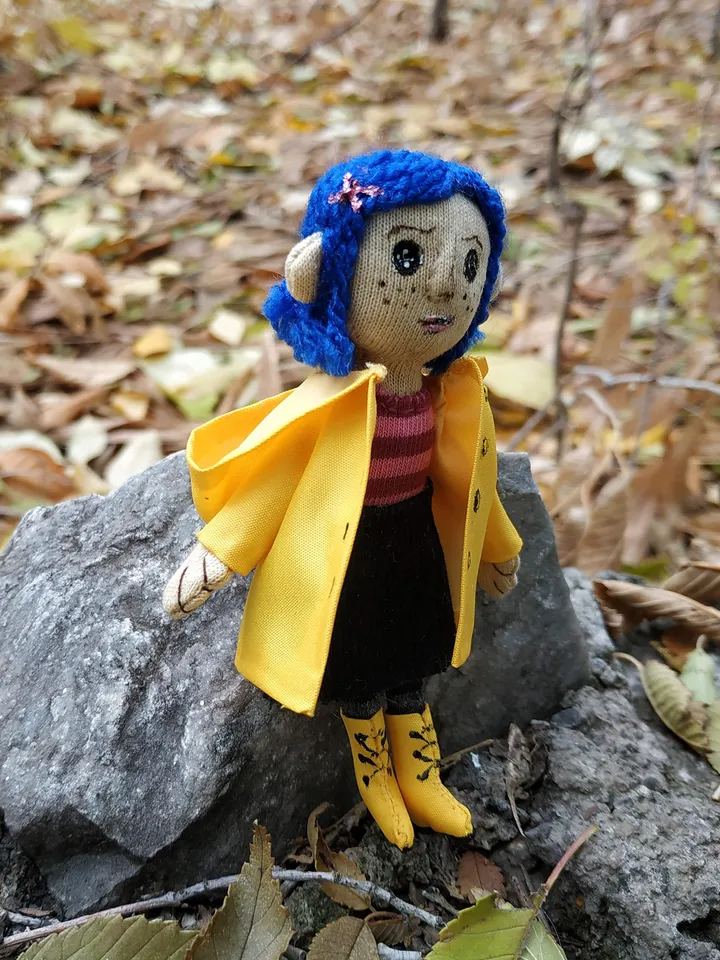Coraline doll miniature