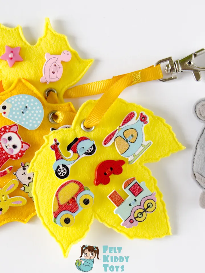 I Spy Bag from felt, PDF Pattern and Tutorial